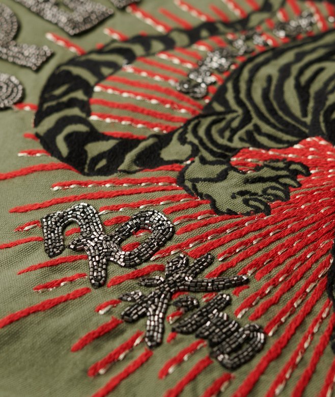 Embellished Military Jacket