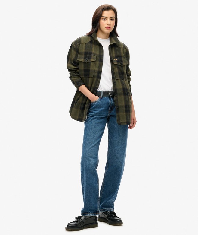 Borg Check Overshirt