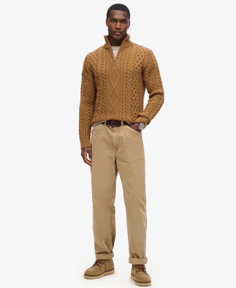 Jack & Jones PREMIUM JPRBLUSEAN CABLE ROLL NECK - Trui - Silver Lining Jam22q09n B11