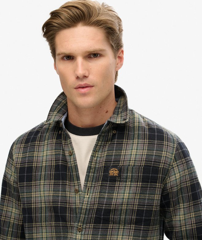 Long Sleeve Cotton Lumberjack Shirt
