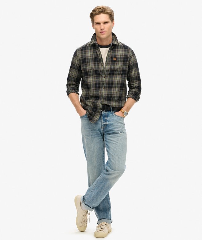 Long Sleeve Cotton Lumberjack Shirt