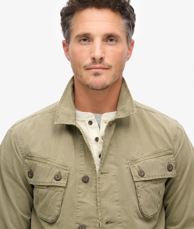 Military Overshirt Jacket