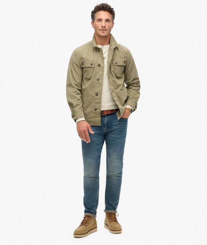 Military Overshirt Jacket