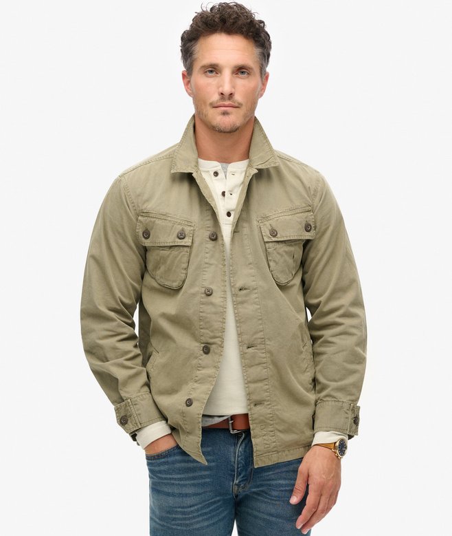 Military Overshirt Jacket