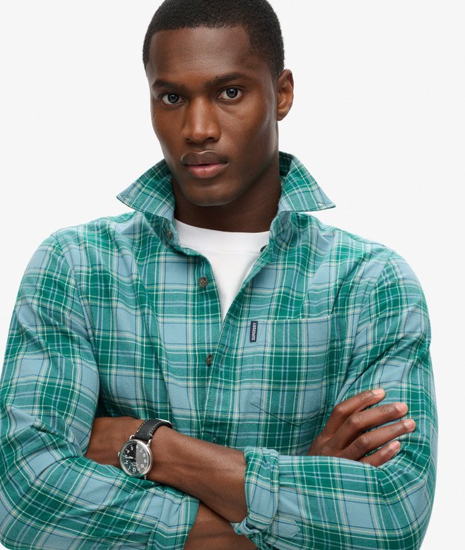 Organic Cotton Vintage Check Shirt