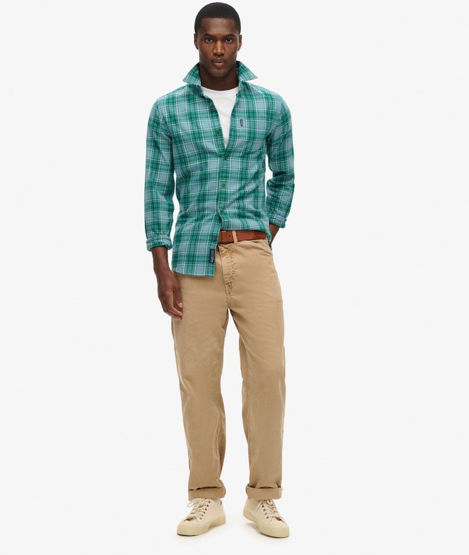 Organic Cotton Vintage Check Shirt
