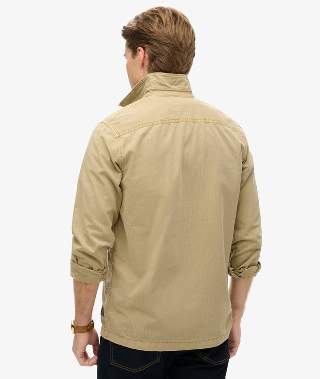 Military Long Sleeve Overshirt
