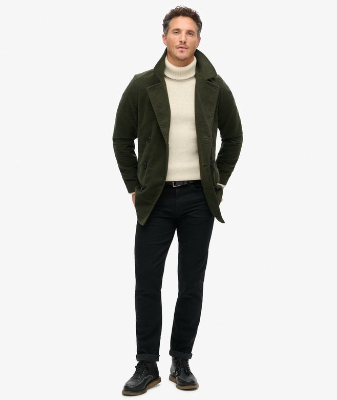 The Merchant Store - Moleskin Pea Coat