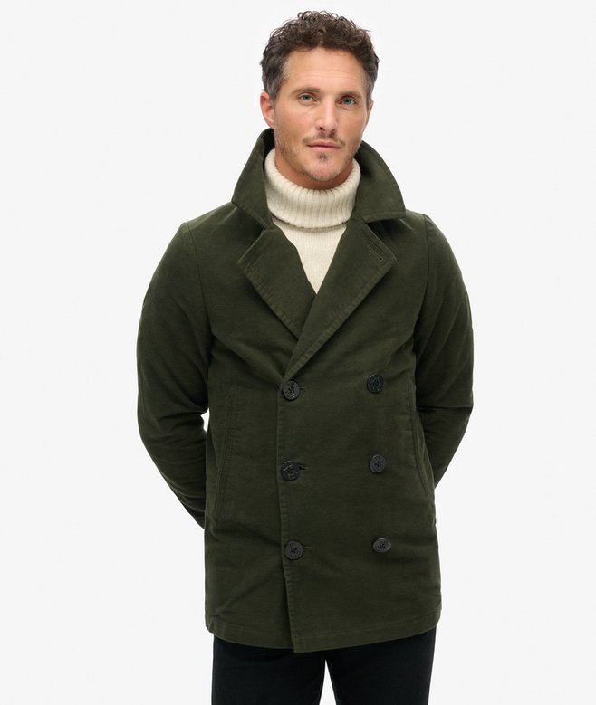 The Merchant Store - Moleskin Pea Coat