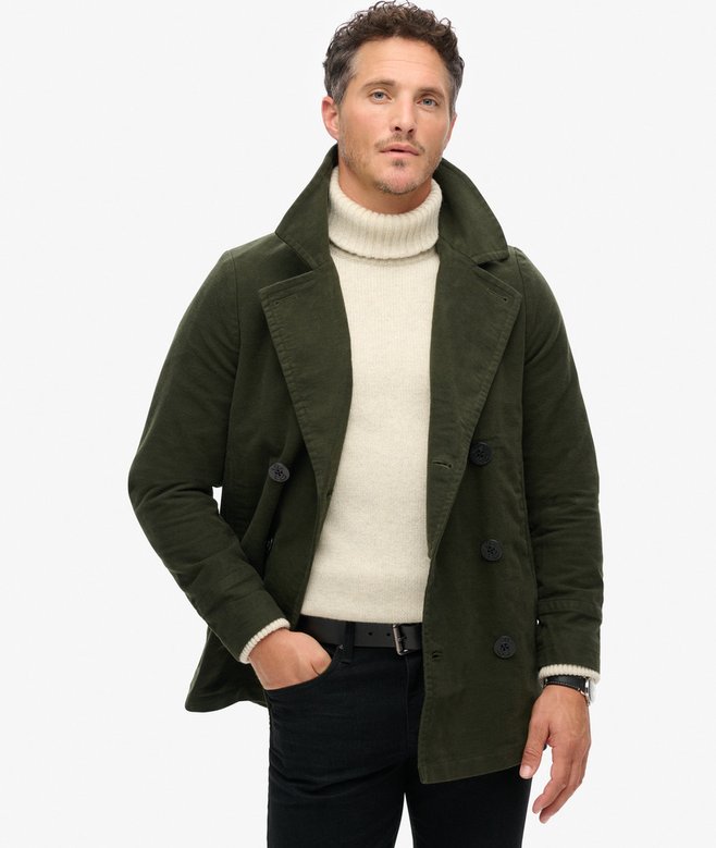 The Merchant Store - Moleskin Pea Coat