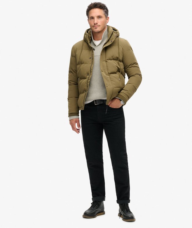 Everest Short Hooded Puffer Jacket