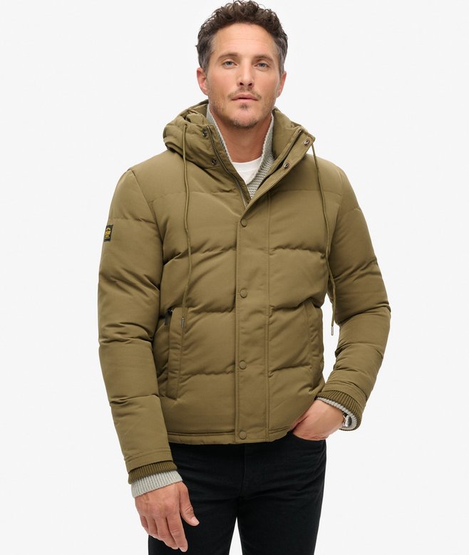 Everest Short Hooded Puffer Jacket