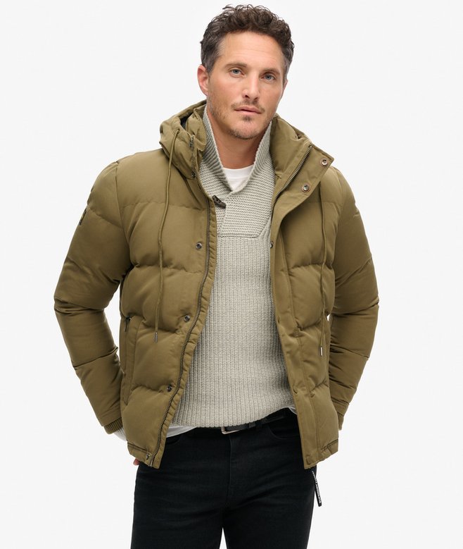 Padded Jacket Next Navy Short Puffer Jacket Superdry Winter Jacket