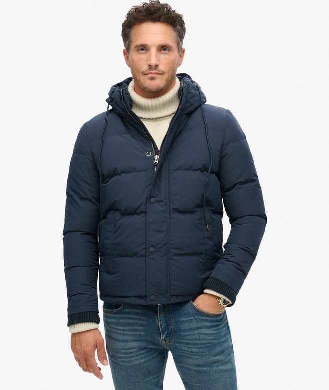 Everest Short Hooded Puffer Jacket