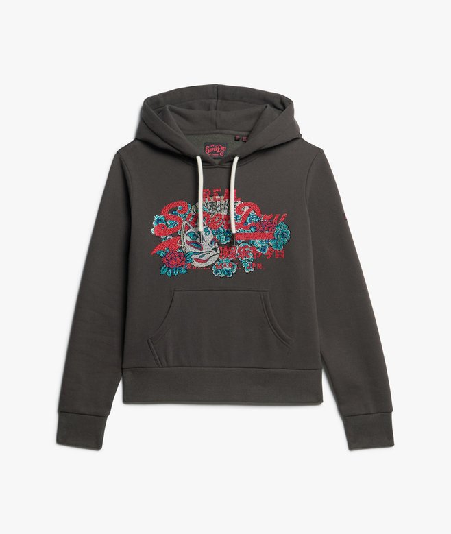 Tokyo Vintage Logo Graphic Hoodie