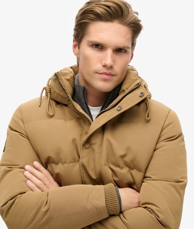 Everest Short Hooded Puffer Jacket