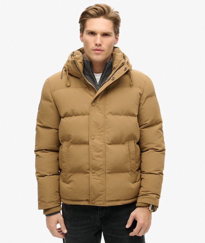 Everest Short Hooded Puffer Jacket
