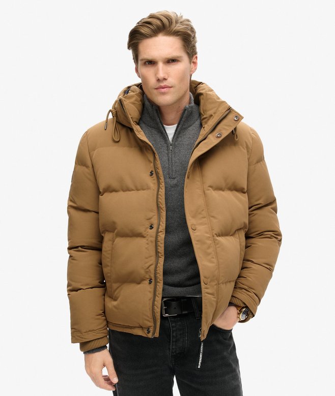Everest Short Hooded Puffer Jacket