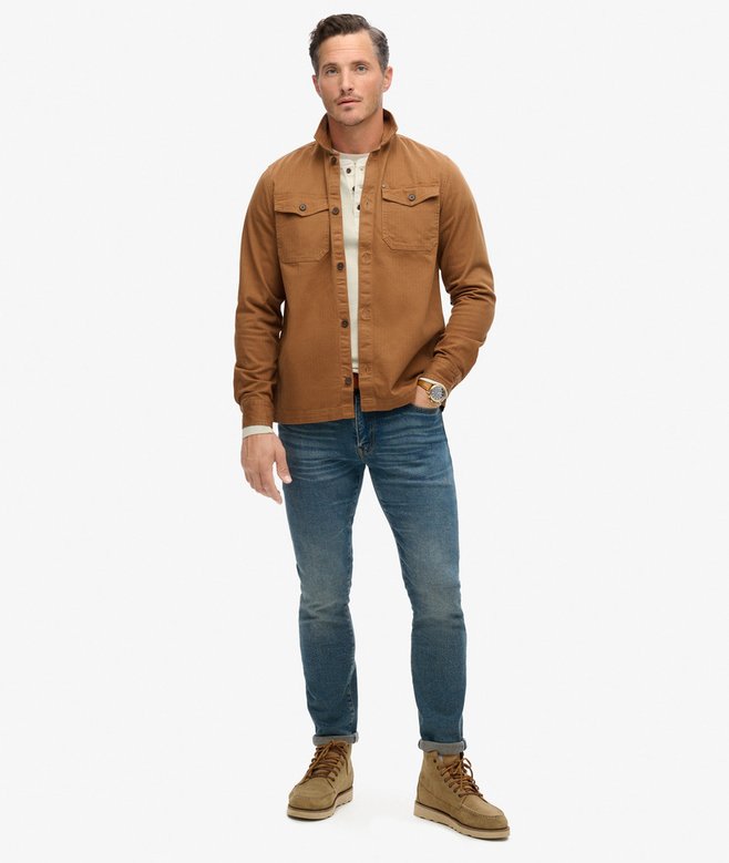 The Merchant Store - Herringbone Overshirt
