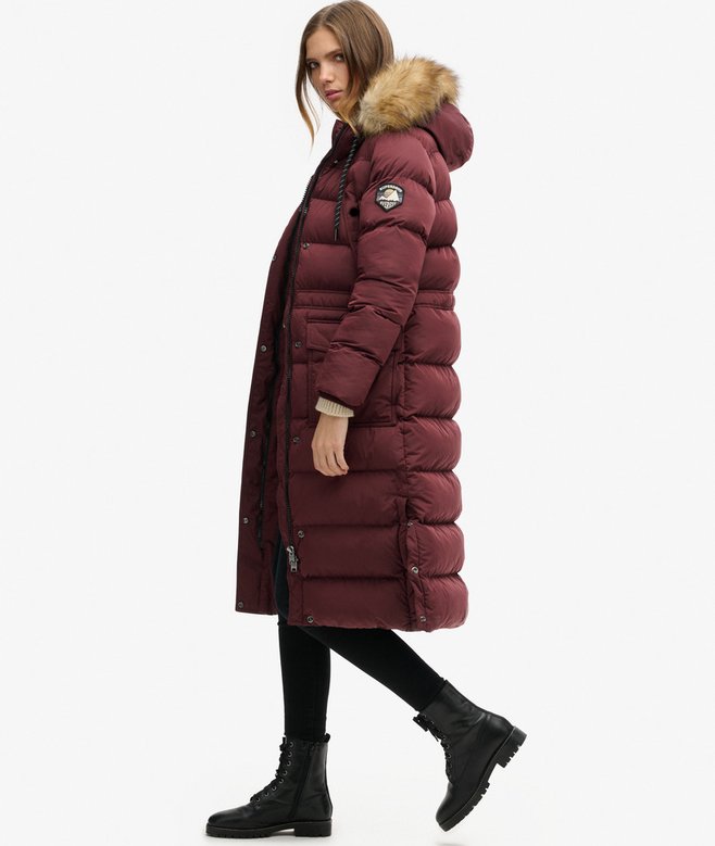 Everest Faux Fur Longline Coat