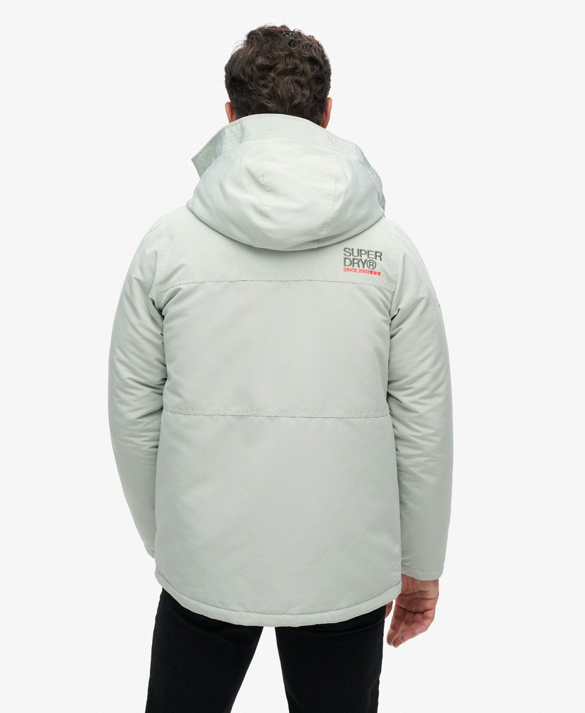 Veste Superdry Homme Windattacker – Noire, Capuche, Taille S (UK 36) – Très Bon état