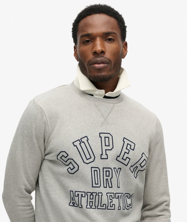 Athletic Printed Sweatshirt