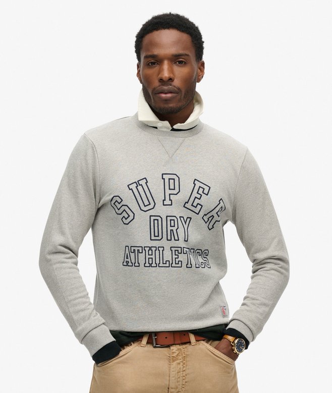 Athletic Printed Sweatshirt