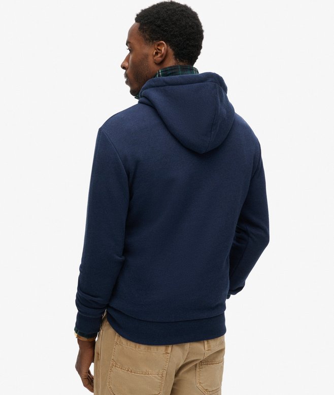 Organic Cotton Vintage Logo Hoodie
