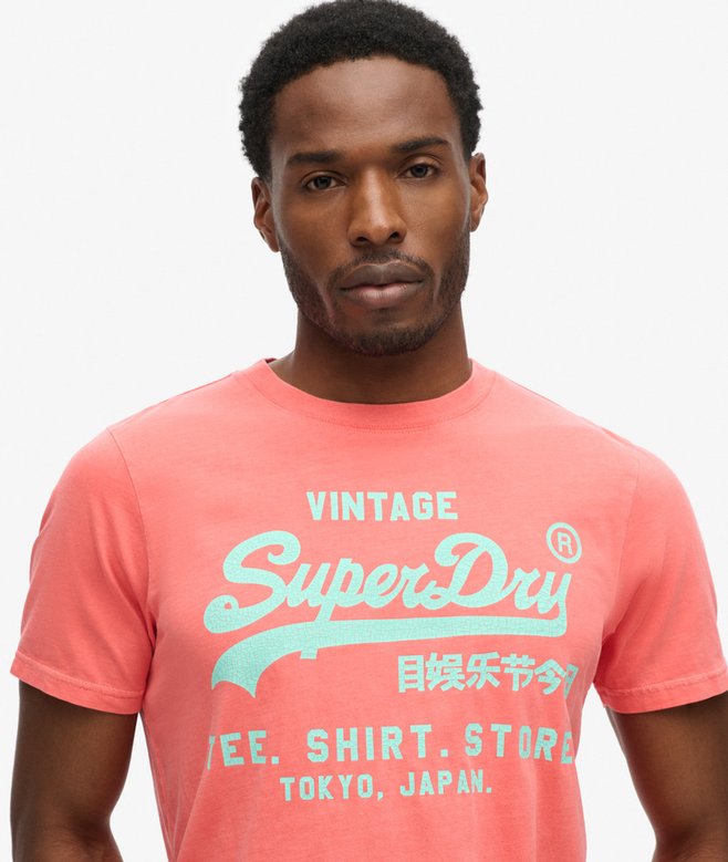 Neon Vintage Logo T-Shirt