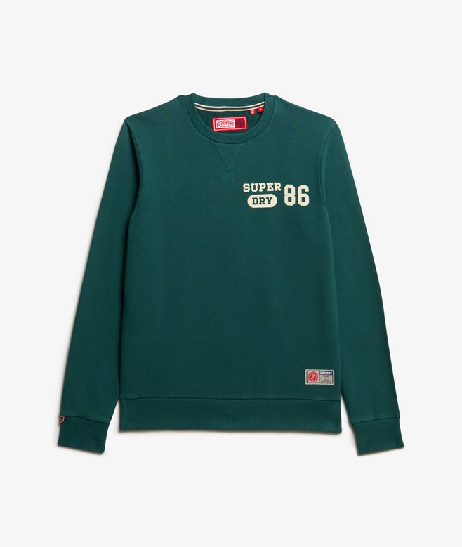Athletic Printed Sweatshirt