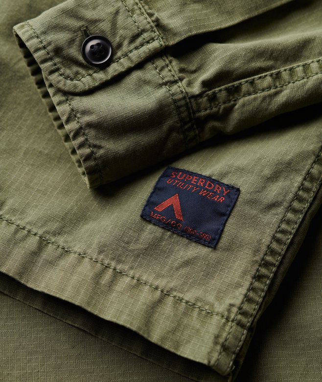 Military Long Sleeve Overshirt