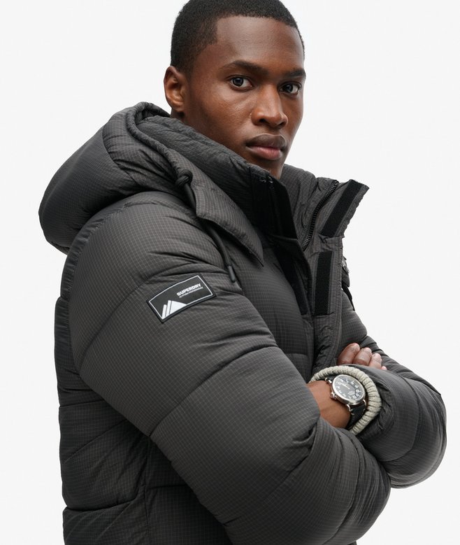 Ripstop Longline Puffer Coat