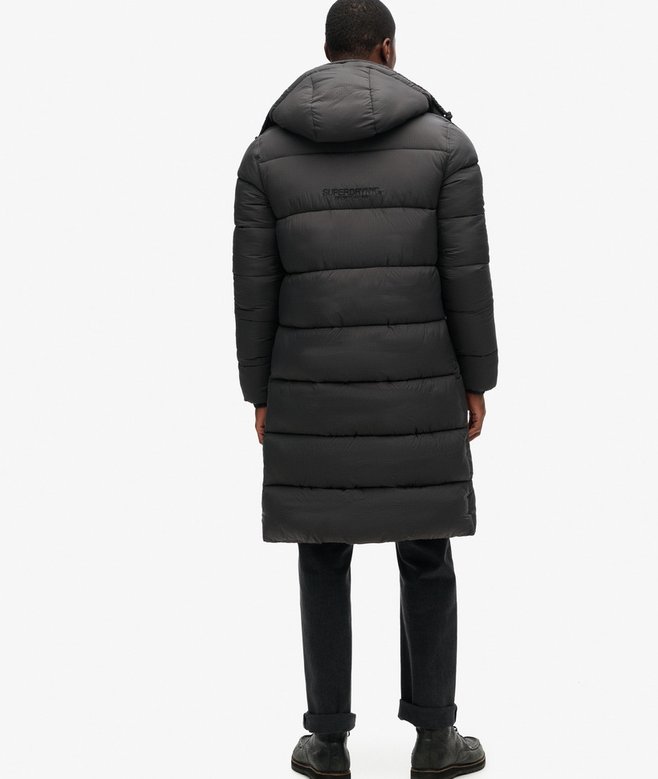 Ripstop Longline Puffer Coat