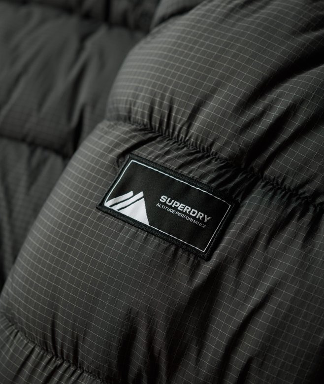 Ripstop Longline Puffer Coat