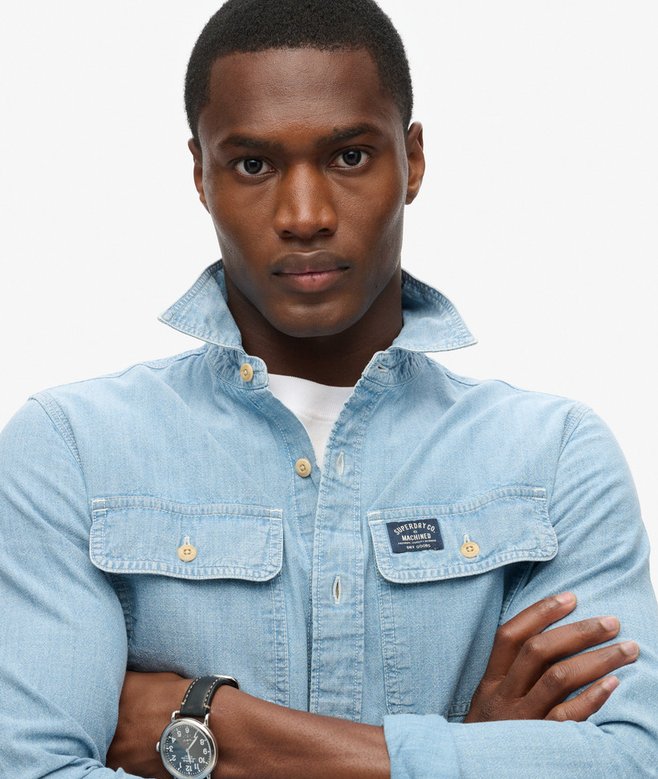 Cotton Workwear Long Sleeve Shirt