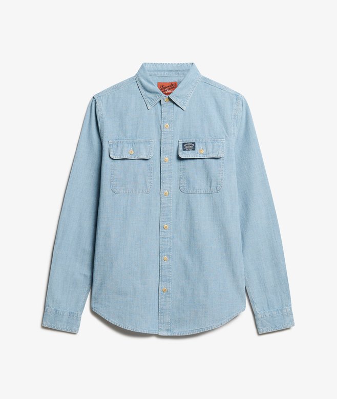 Cotton Workwear Long Sleeve Shirt
