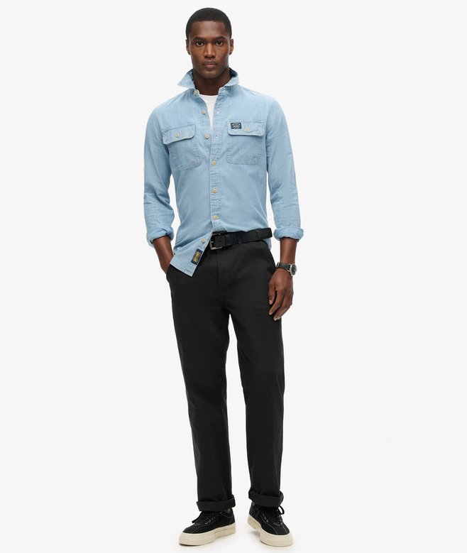 Cotton Workwear Long Sleeve Shirt