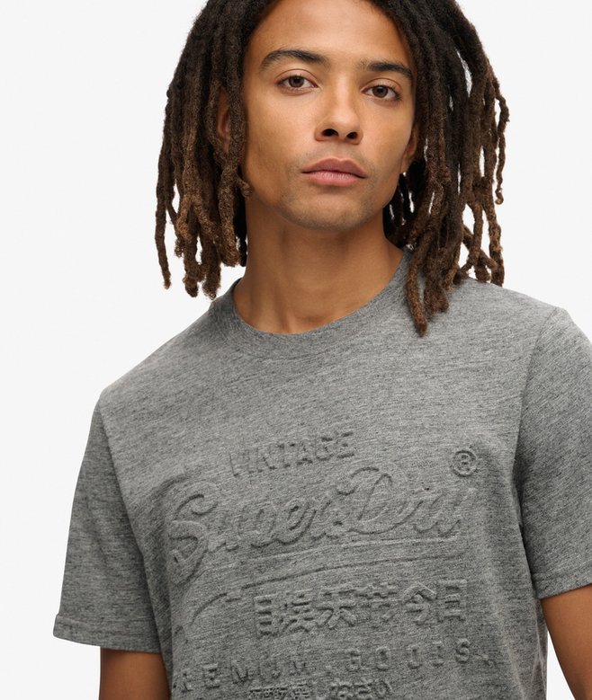 Embossed Graphic T-Shirt