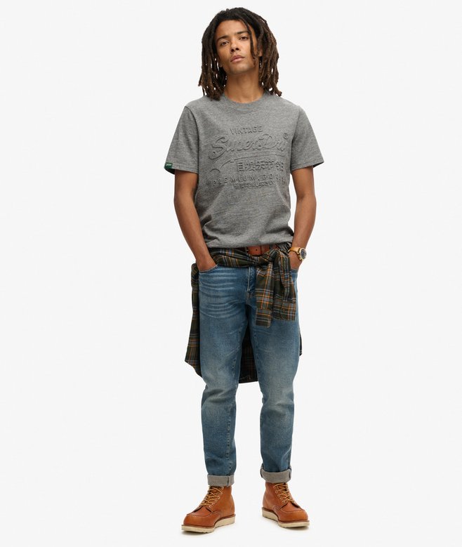Embossed Graphic T-Shirt