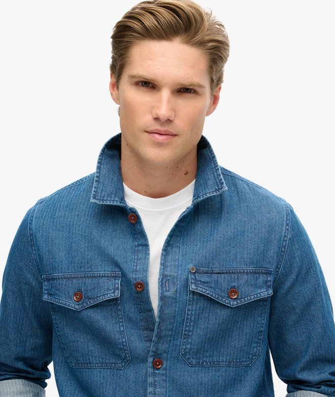 The Merchant Store - Indigo Overshirt