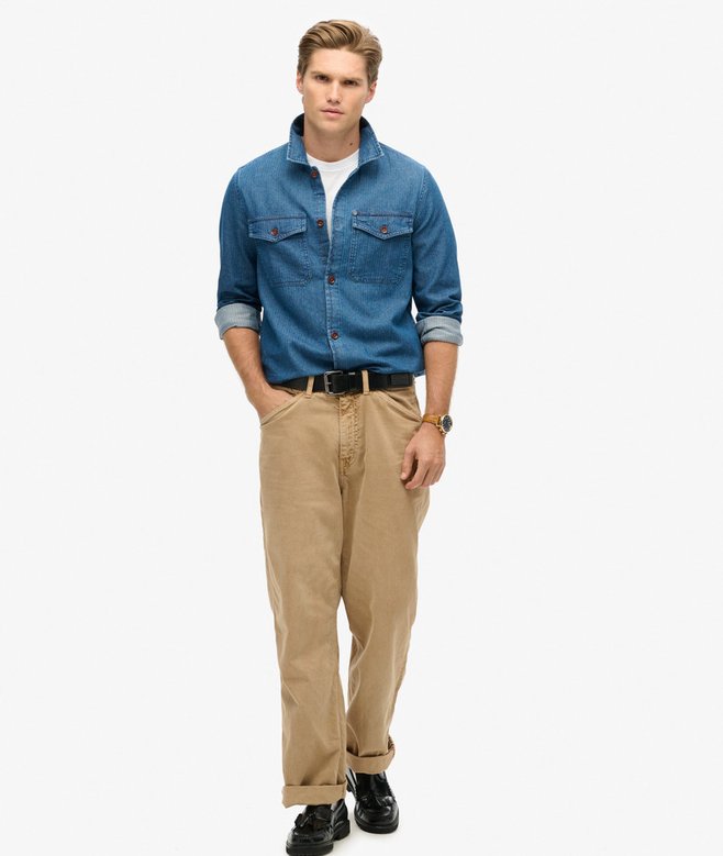 The Merchant Store - Indigo Overshirt
