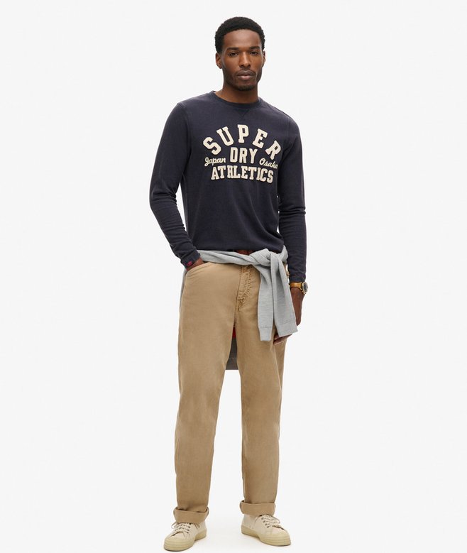 Vintage Athletic Long Sleeve Top