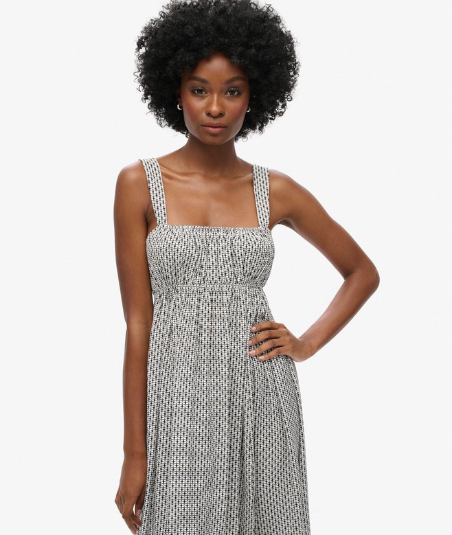 Tie Back Maxi Dress