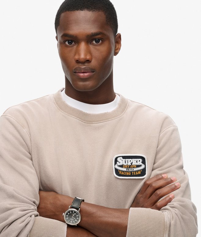 Mechanic Loose Fit Crew Sweatshirt