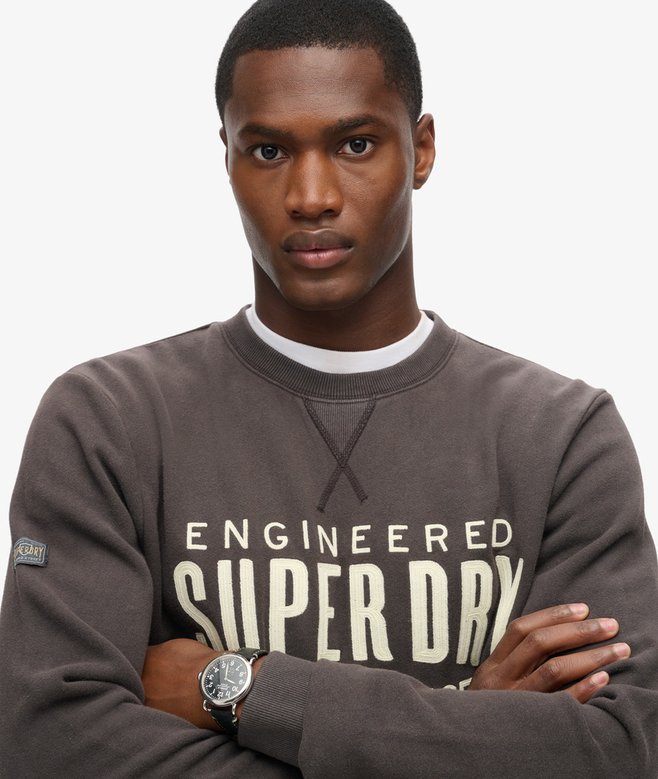 Workwear Applique Sweatshirt