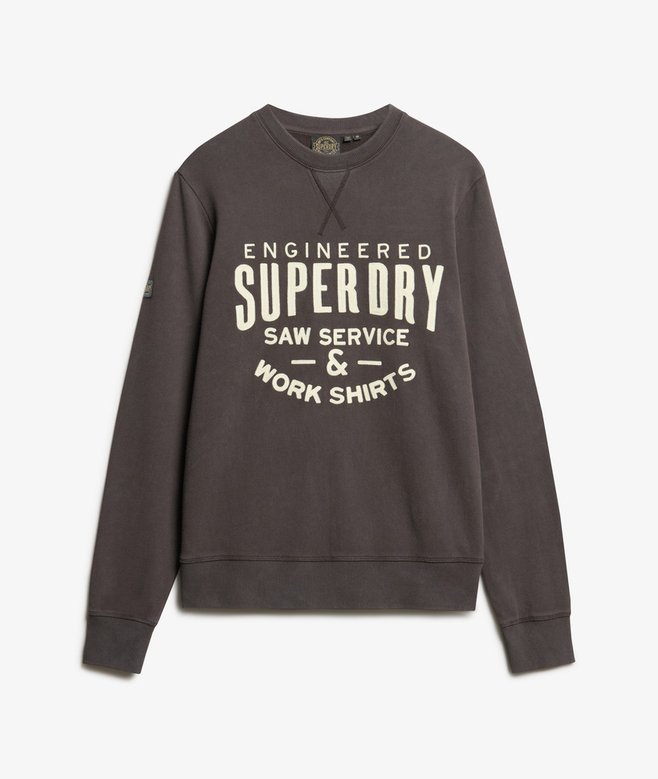 Workwear Applique Sweatshirt