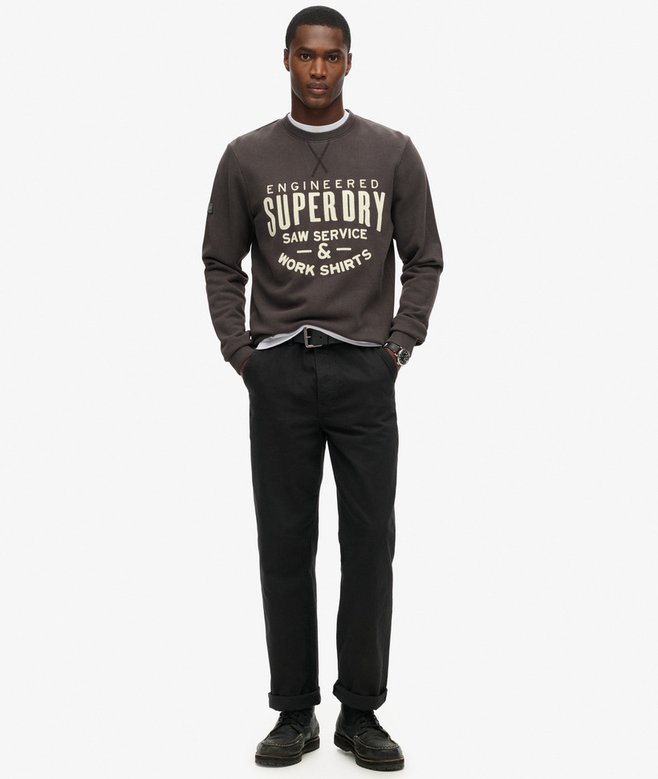 Workwear Applique Sweatshirt
