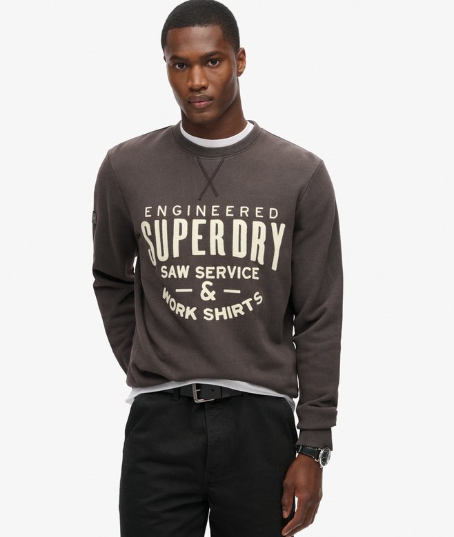 Workwear Applique Sweatshirt