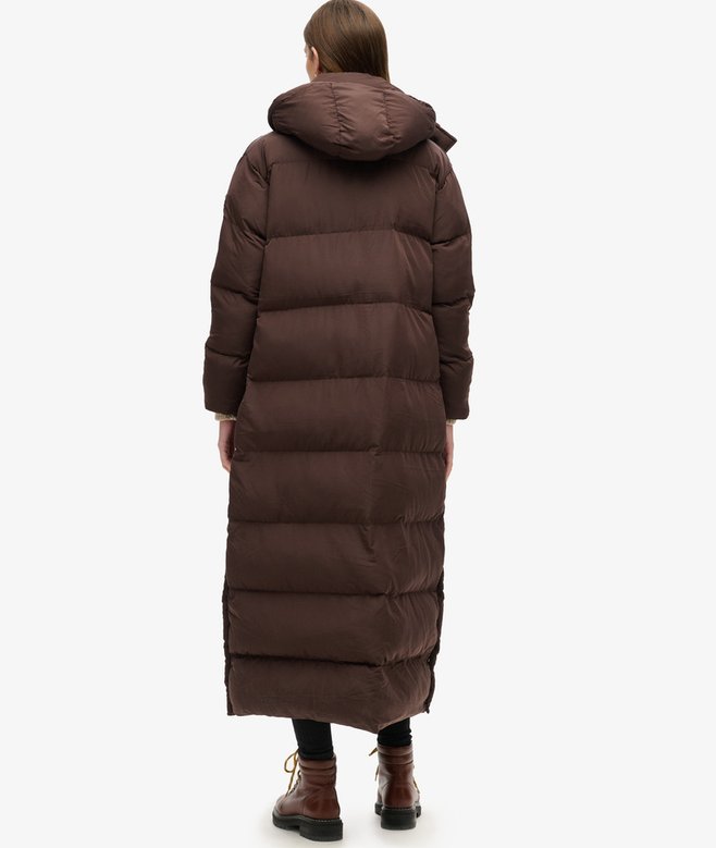 Maxi Hooded Puffer Coat