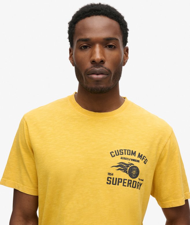 Biker Graphic Loose T-Shirt